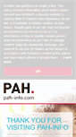 Mobile Screenshot of pah-info.com